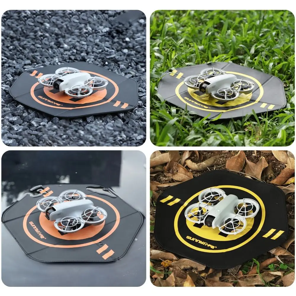 35CM Drone Landing Pad Foldable Protection Folding Apron Drone Accessories Waterproof Takeoff and Landing Mat for DJI Neo/Avata