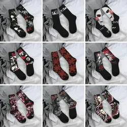 Men's Socks Scary Saw Horror Movie Stockings Autumn Funny Medium Soft Socks Design Running Sports Non-Slip Socks