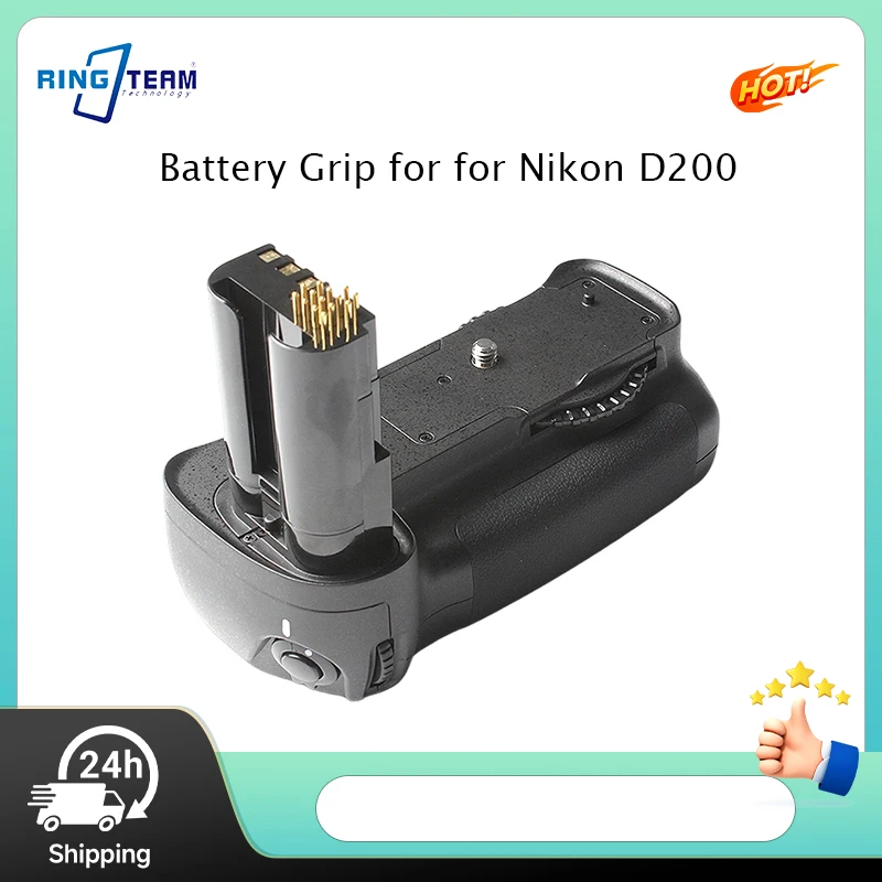 

MB-D200 Vertical Battery Grip for Nikon D200 Works with EN-EL3e & AA Battery Vertical Grip for Professional Photography