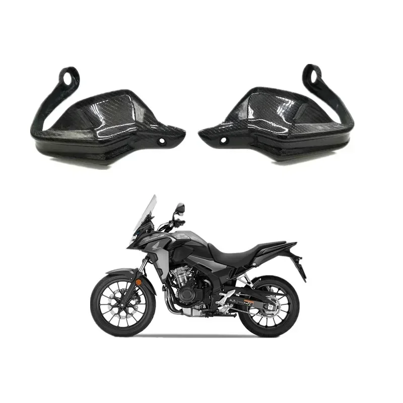 FOR HONDA CB500X CB500F CB500R Motorcycle Accessories Carbon Fiber Handlebar Guard Hand Protector