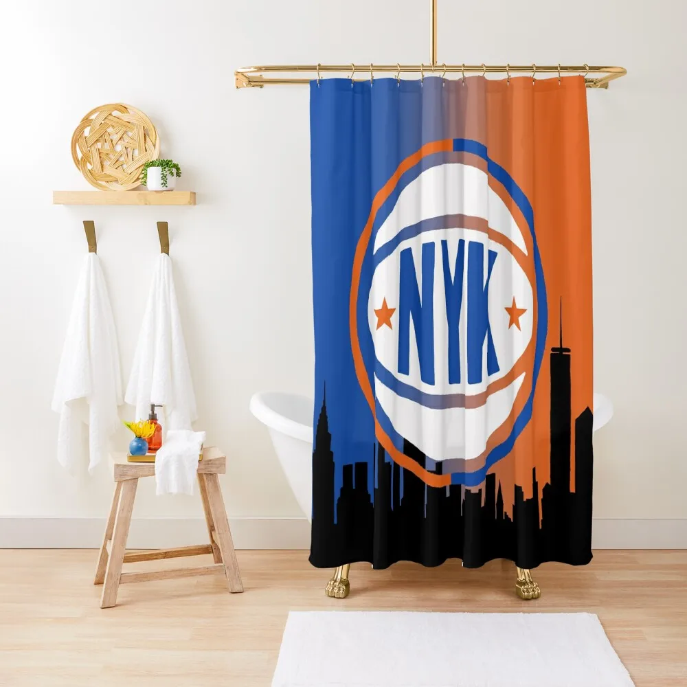 

Retro New York Basketball Shower Curtain Bathroom And Shower Transparent Bathroom Shower Funny Curtain