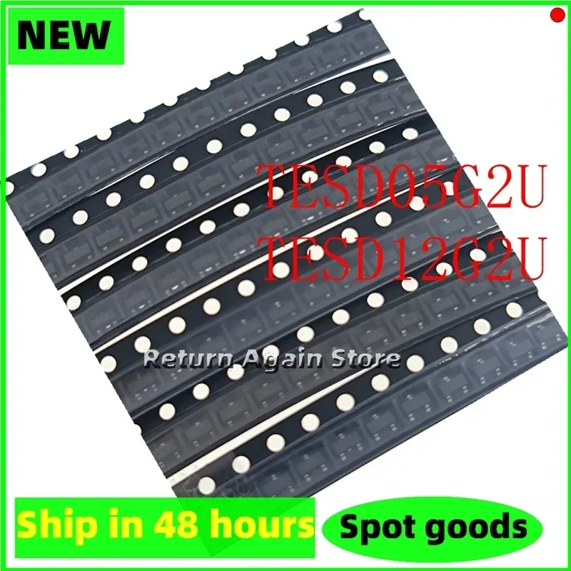 500PCS/LOT TESD05G2U TESD12G2U silkscreen M05 M12 SOT-23 New ESD/TVS Protective diode