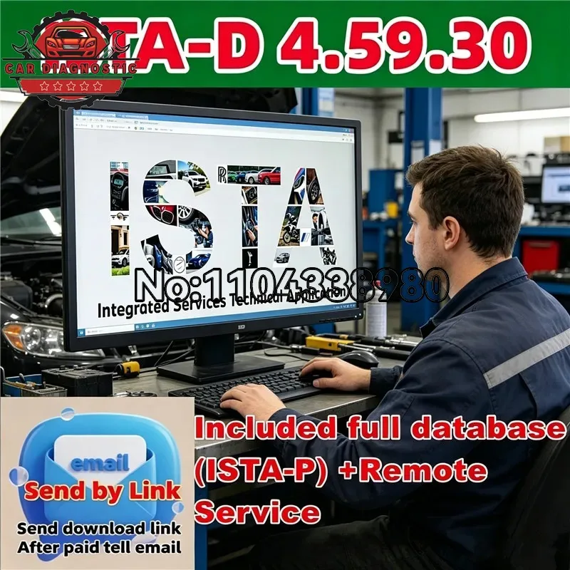 2026 hot newest for version Rheingold ISTA 4.59.30 Full PSdZData programming comes software Remote Installation Activation Code