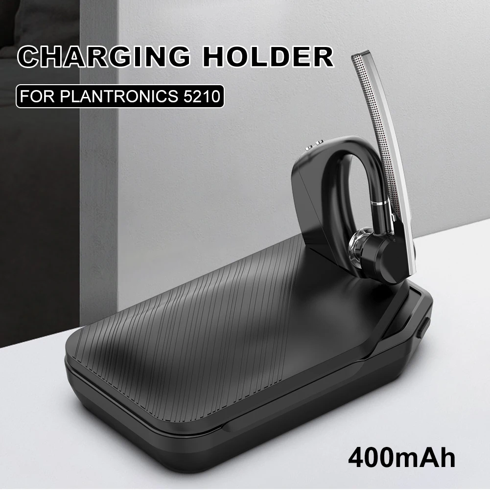 Portable Headphone Charging Box for Plantronics Voyager 5200 Headset Storage Protective with USB Charger for Plantronics 5210