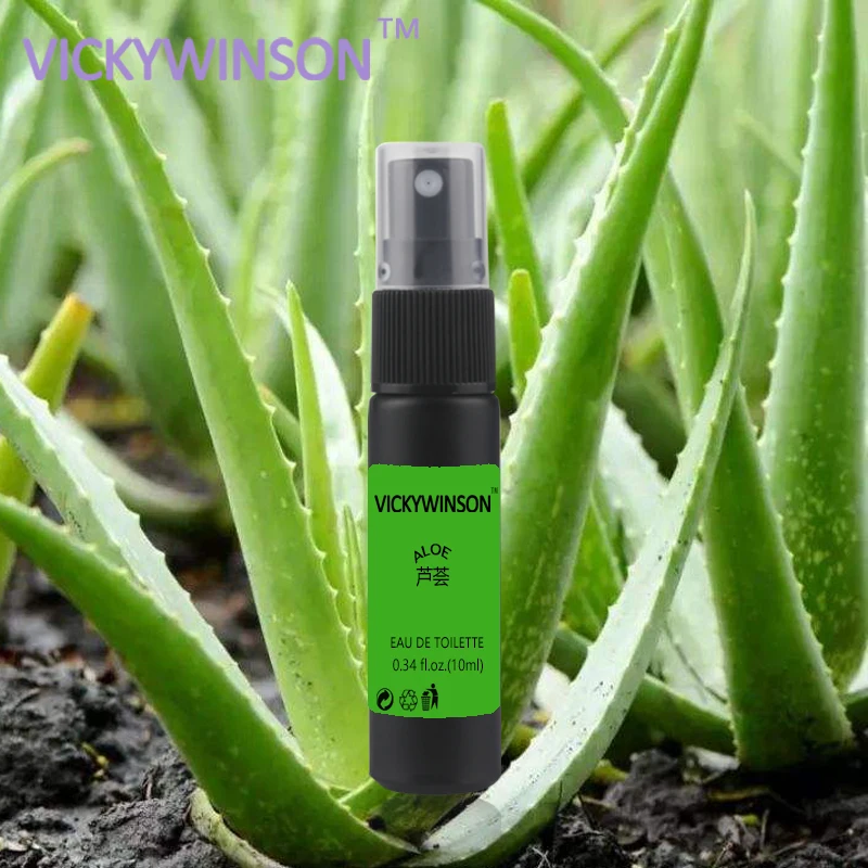 VICKYWINSON Aloe deodorization 10ml Aloe vera body smell purified water deodorant daily portable antiperspirant spray