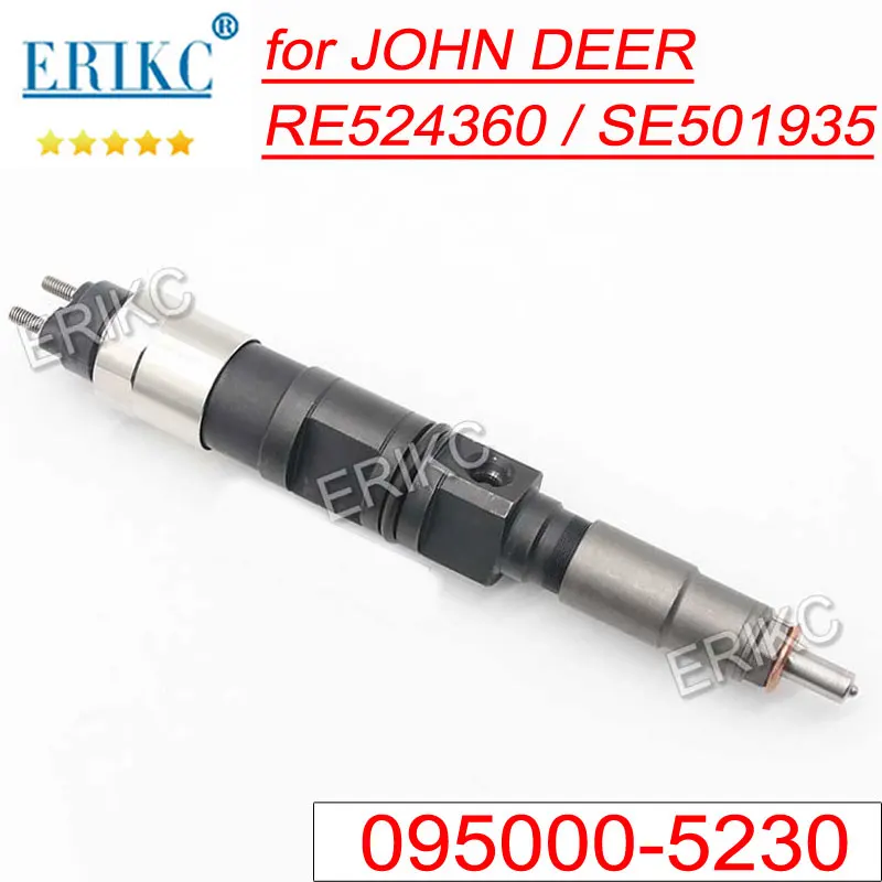 095000-5232 Diesel Fuel Injector 095000-5230 095000-5231 Sprayer Nozzle Inyector for DENSO JOHN DEER RE524360 SE501935 Injection