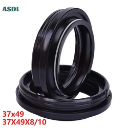 37X49X8/10 37x49 Motorcycle Shock Fork Oil Seal Dust seal For KAWASAKI For SUZUKI For YAMAHA Motorcycle Accessories 37*49*8/10