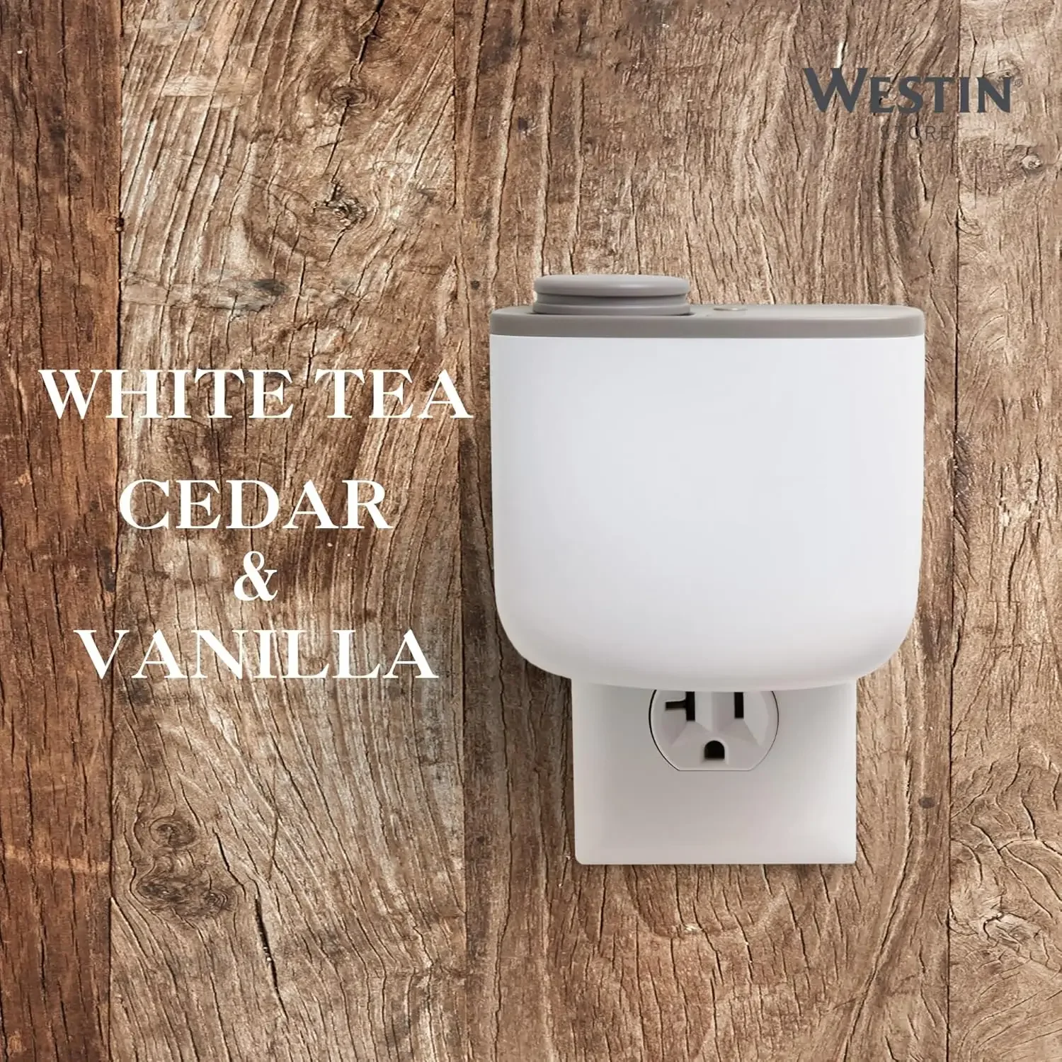 Mini Home  & Fragrance Refill Plug in Wall Diffuser Luxury Hotel Collection Aromatherapy Notes of White Tea, Ced