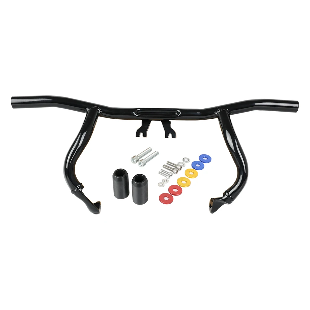 Engine Guard Crash Bescherming Flat-Out Bar Fit Voor Harley Electra Street Glide CVO Road King Freewheeler Revival Touring 09-25