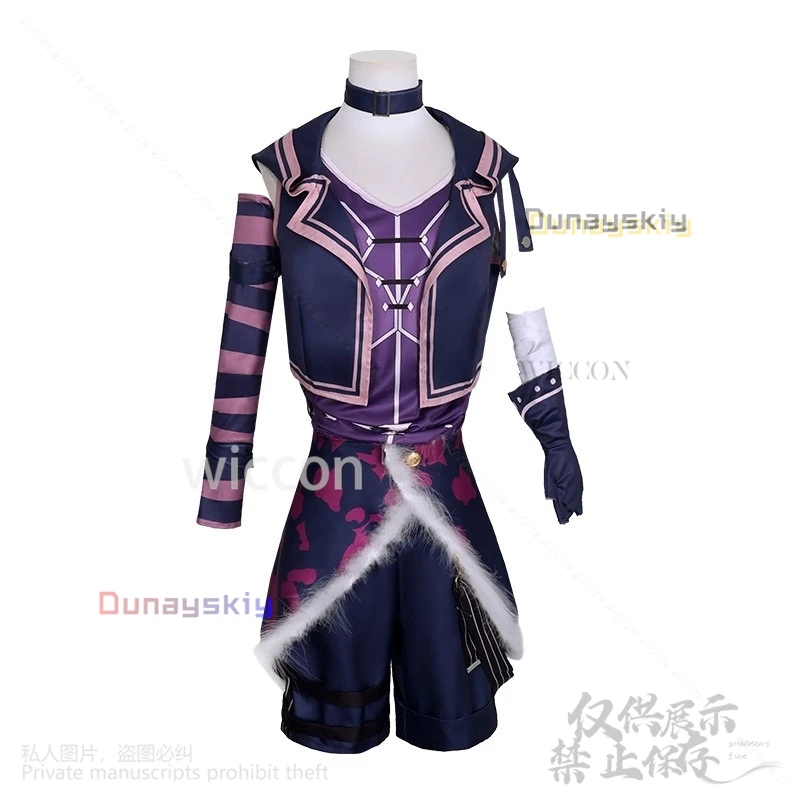 Flower V4 Cosplay Virtual YouTuber Costumes Short Pants Uniform Wigs For Boys Man Roleplay Halloween Christmas Party Customized