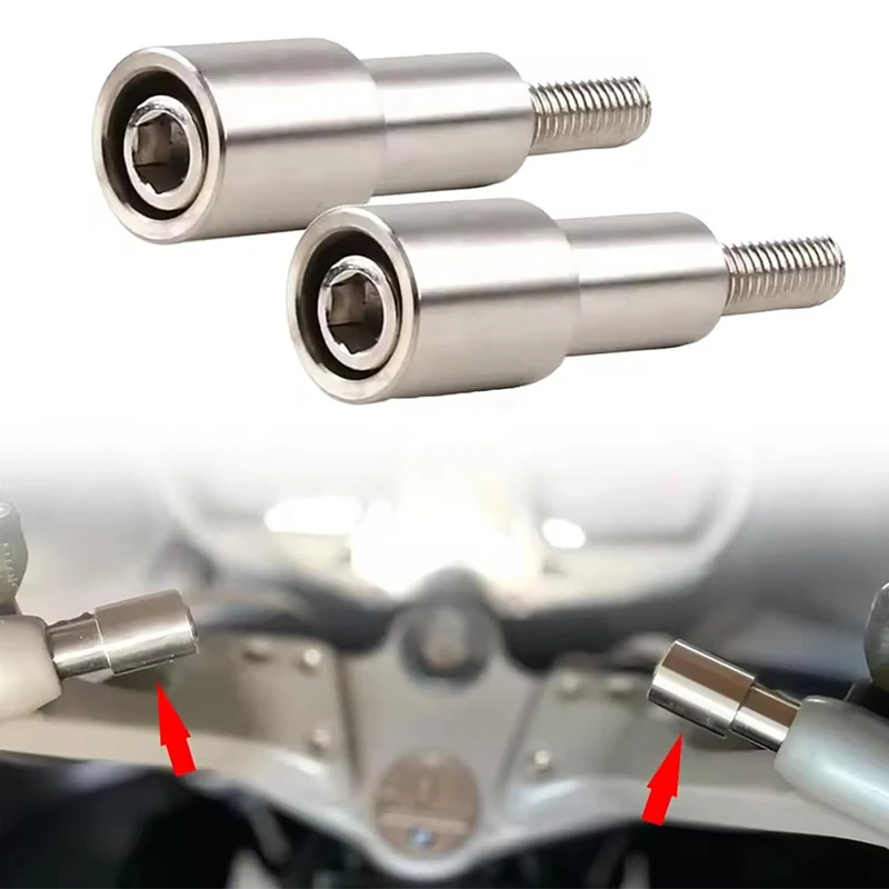 2 Pack Navigation Brackets for BMW  K1600GT K1600GTL K1600B R1200RT  Motorcycle GPS Navigation Handlebar Extension Rod
