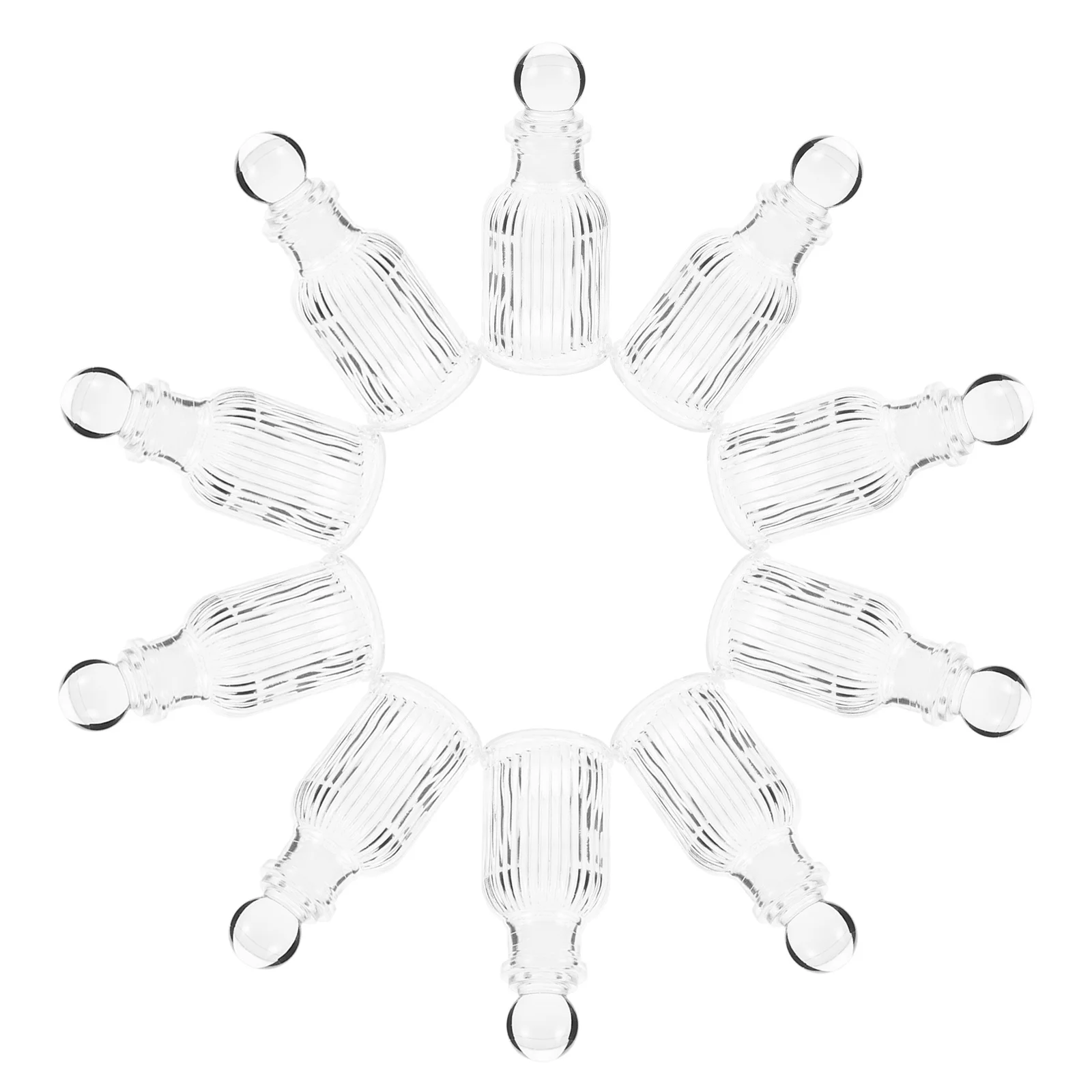 

12Pcs Holy Water Bottles Glass Clear Set for Baptism Church Wedding Favors Refillable Catholic Communion Container Presents