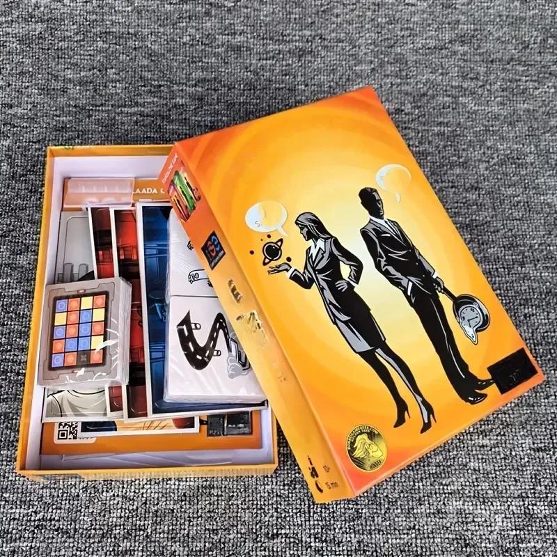 Version anglaise de déduction de code d'action, jeux d'échecs et de cartes, jouets, stratégies de rassemblement, jeux de société, cartes à jouer,