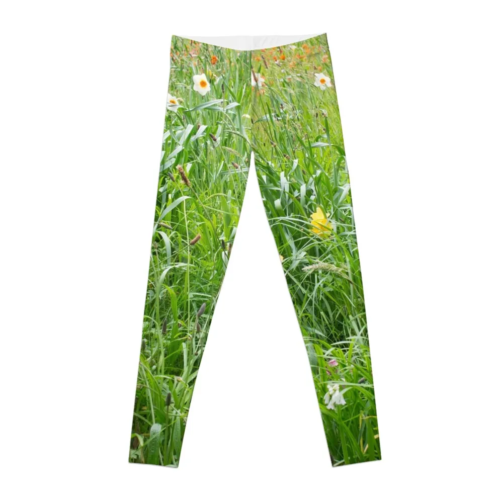 Botanic Gardens Wild Flowers Leggings sportswear for gym Training pants Womens Leggings