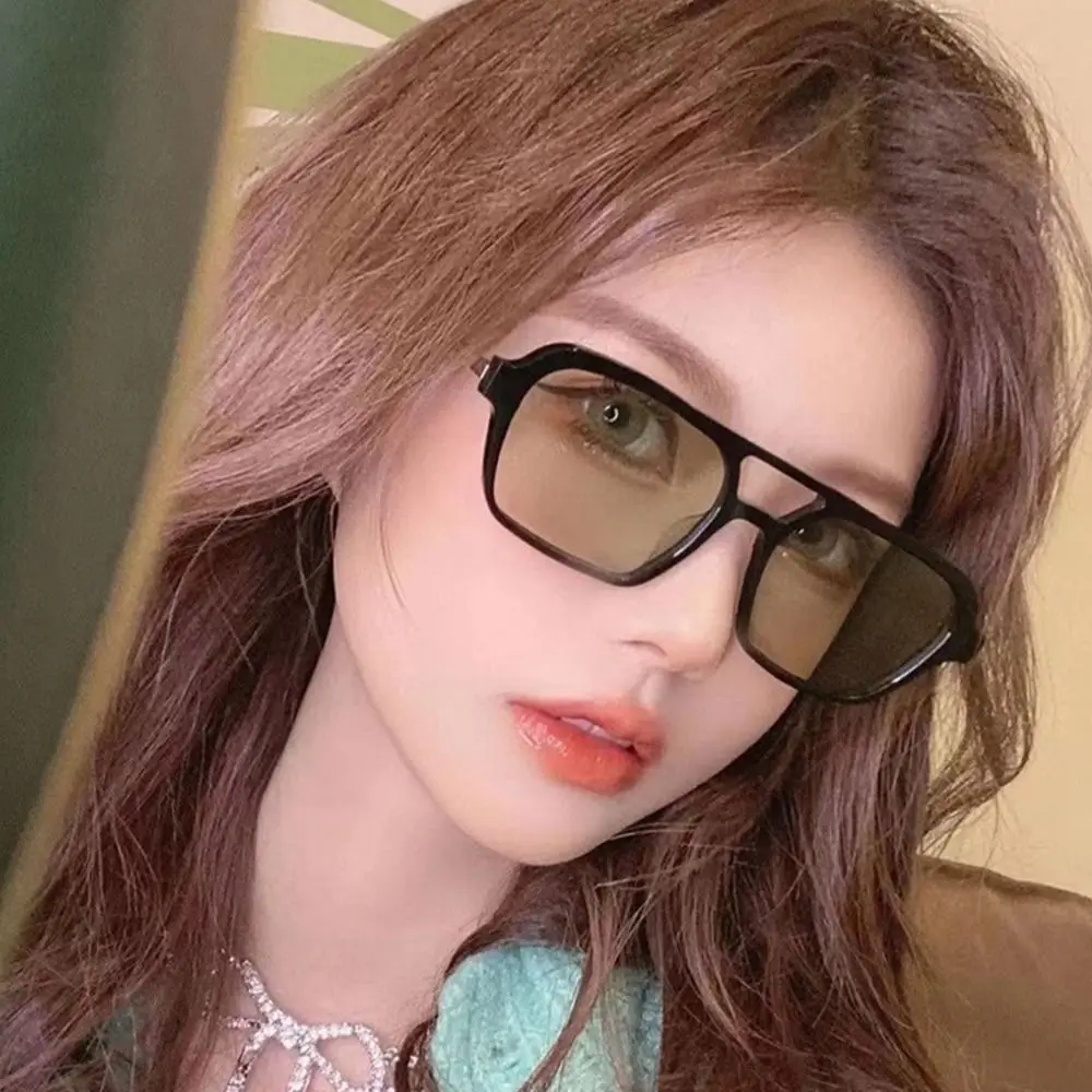

Vintage Square Sunglasses Retro Large Square Frame 70s Sun Glasses UV400 Protection Shades Summer Eyeglasses for Women Men
