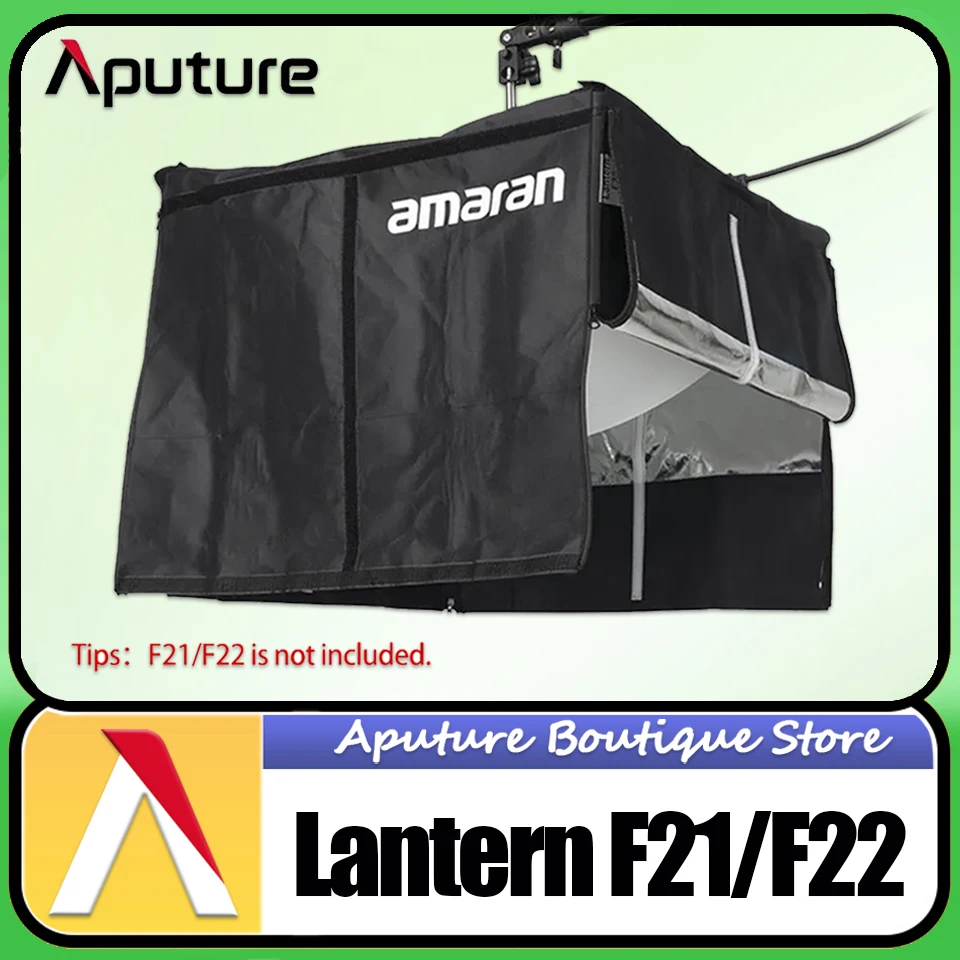 

Aputure Lantern for Amaran F21 Amaran F22 Softbox with Blackout Shades for Video Light Photography Accessories