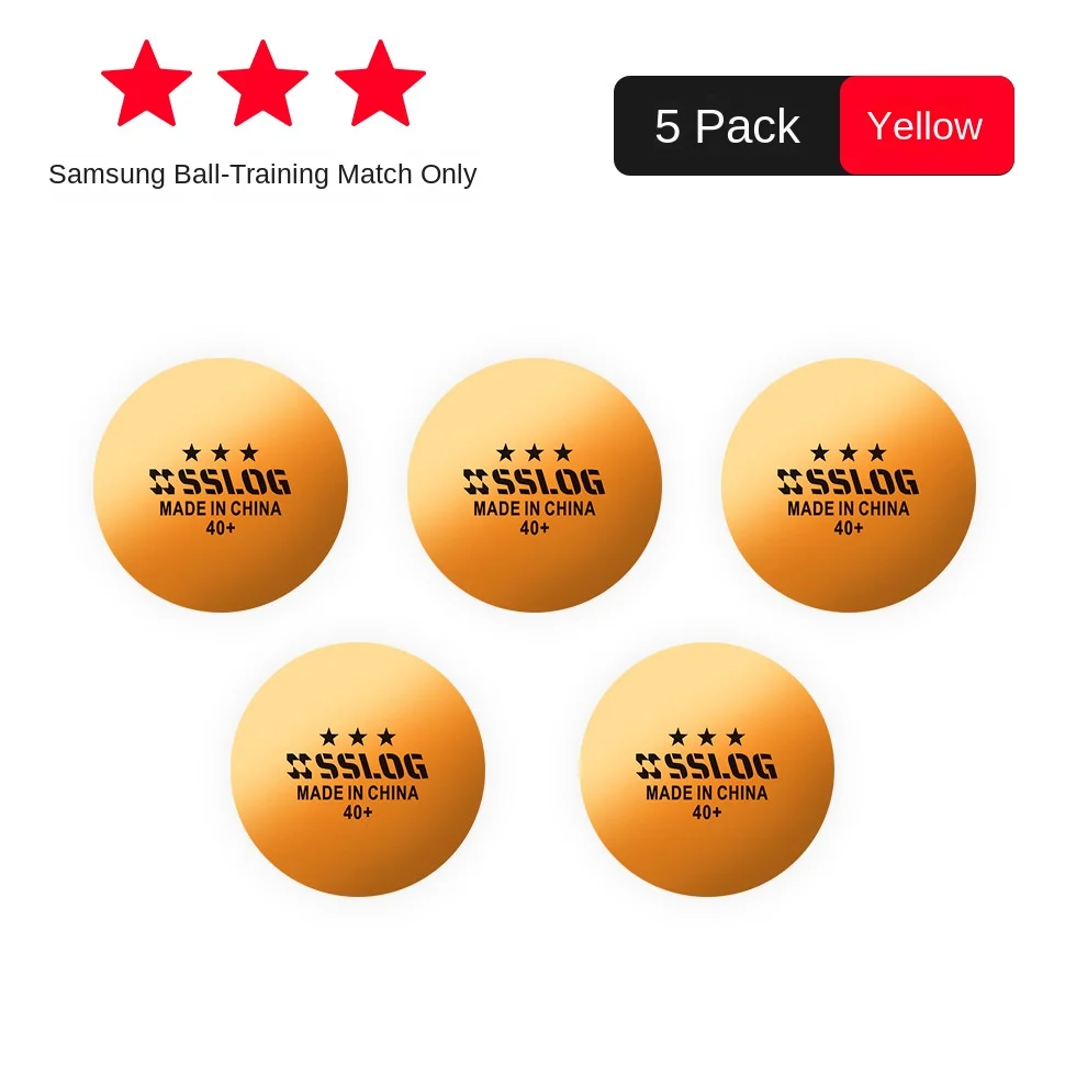 تدريب تنس الطاولة سامسونج مسابقة متينة منزلية جديدة مادة كرة تنس الطاولة البيضاء #3