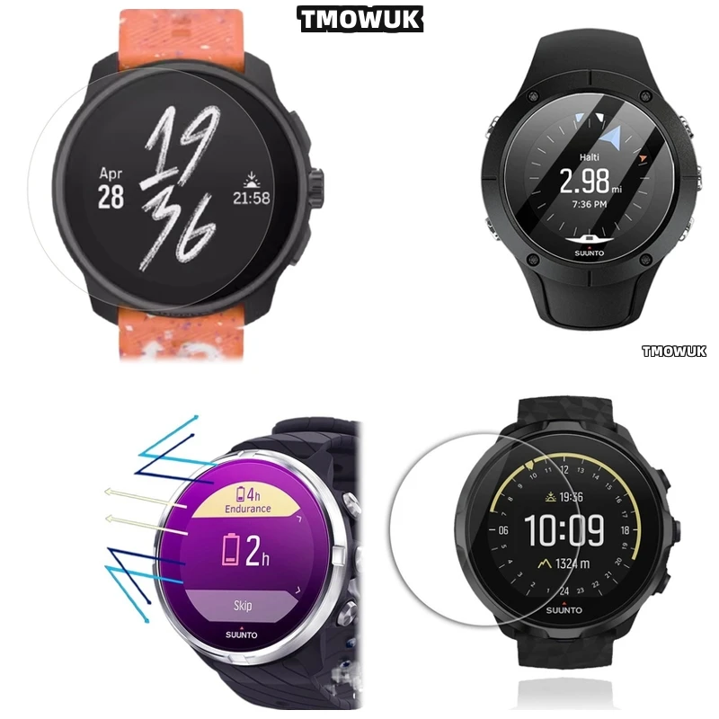 

For Suunto 5 7 9 Peak Pro Race S 45mm 49mm OCEAN Traverse Alpha Oleophobic Tempered Glass Protector HD