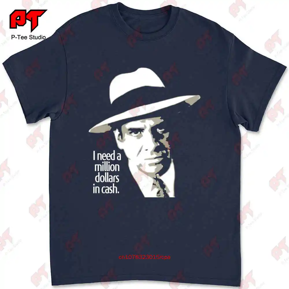 Virgil Sollozza Turk Godfather Gangster Movie Fan T-shirt MWKI