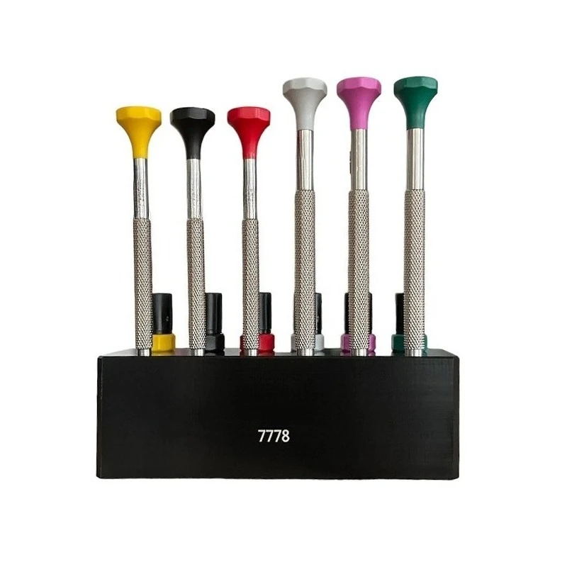 For six screwdriver sets, special screws for watch repair