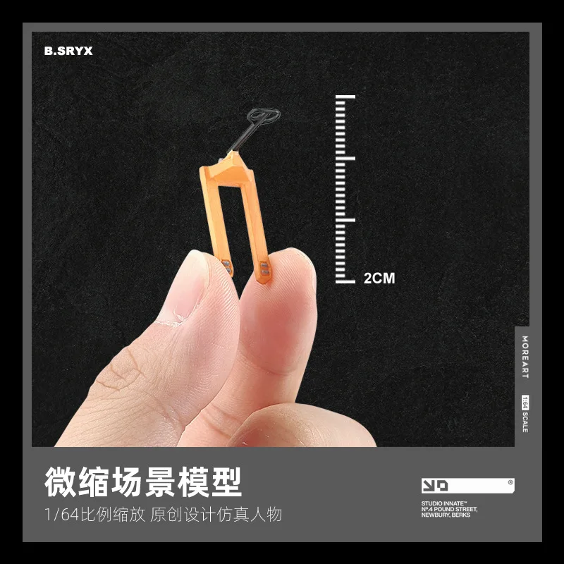 1:64 Anime ciągnący wózek Mini Figurka Lalki Model Miniaturowe Rekwizyty Fotograficzne Model Sceny DIY Dekoracja do Piasku Prezent