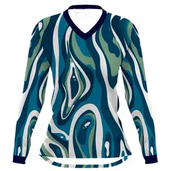 Women cycling  Sweatshirt Motocross clothes long sleeve enduro downhill  bke team bmx jersry cycling  T-shirt mtb