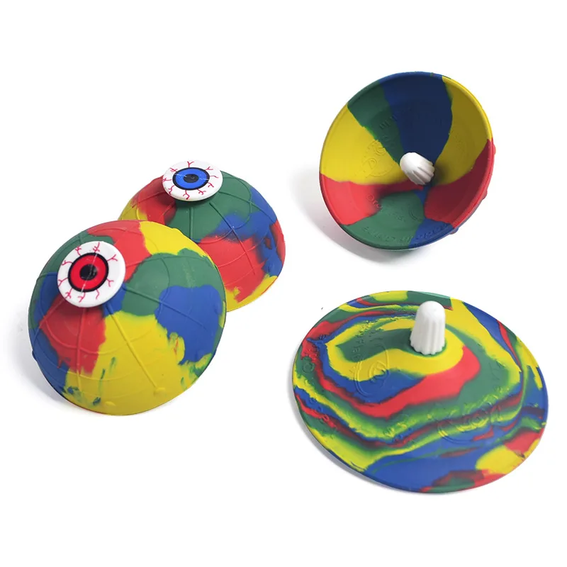 Camouflage Bouncing Bowl Stress abbau leistungs starke Bouncing Half Ball Erwachsenen kreative Bouncing Ball Kinder Lernspiel zeug