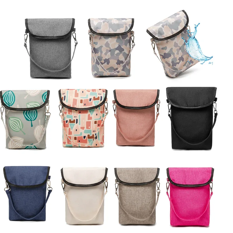 Simplicity Portable Dipaer Stackers Storage Bag Solid Color Durable Newborn Outdoor Caddies Organizer Dust-proof Dipaer Storage