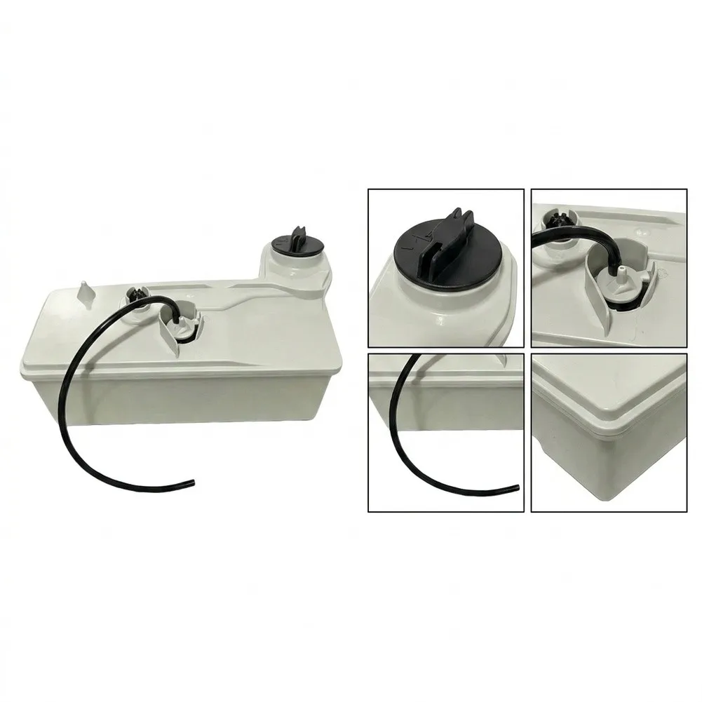 White Black Fuel Tank Robust Plastic Construction Optimized Fuel Management Seamless Integration Design For BR350