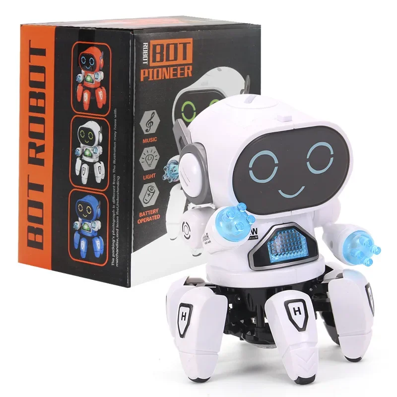 Emo Robot Smart Robots Dance Voice Command Sensor, Singing, Dancing, Repeating Robot/ Toy for Kids Talkking Robots/