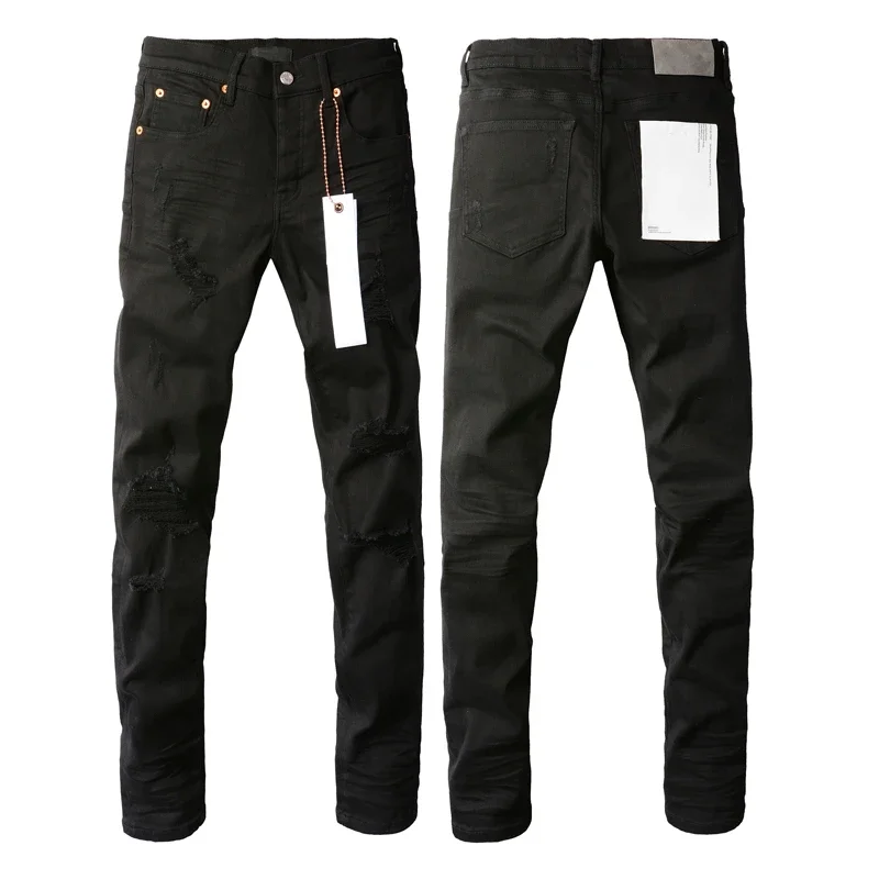 

Autumn Fashion Brand New Classic Black Jeans Solid Color Versatile Simple Denim Trousers Casual Stretch Tight Pencil Pants