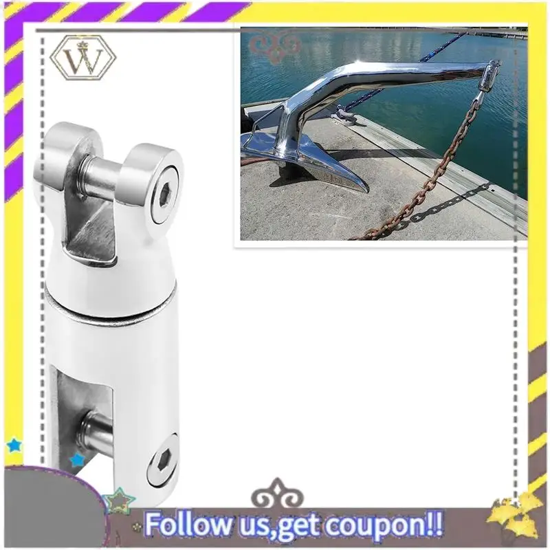 

ABXV-Boat Anchor Chain Connector Stainless Steel Ship Handware Boat Accessory Fit For 8‑10Mm Chain