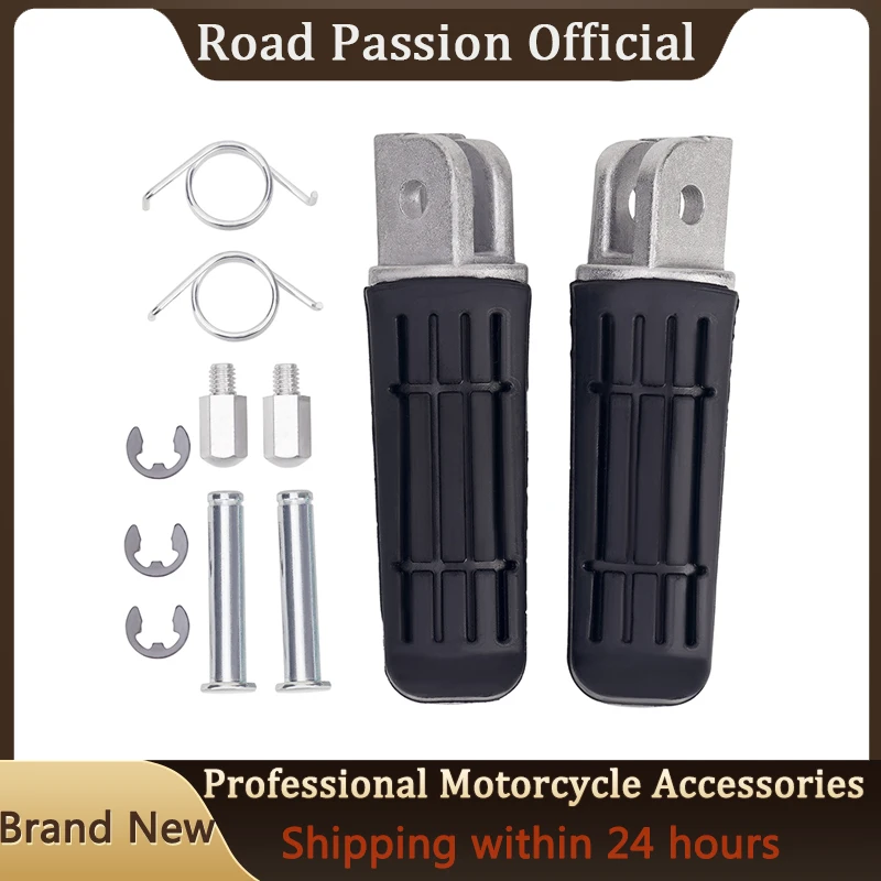 Motorcycle Footrest Foot Pegs Front Pedal Foot Rest For YAMAHA BT1100 Fazer 700 FJ1200 FJR1300 FZ1 FZ6 FZ6R FZR600 FZS600 XJ600