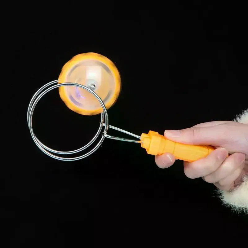 Magnetic Spinning Top With Colorful LED Lights - Auto Glows When Spinning Outdoor/Indoor Toy Party Favors Gifts For Children