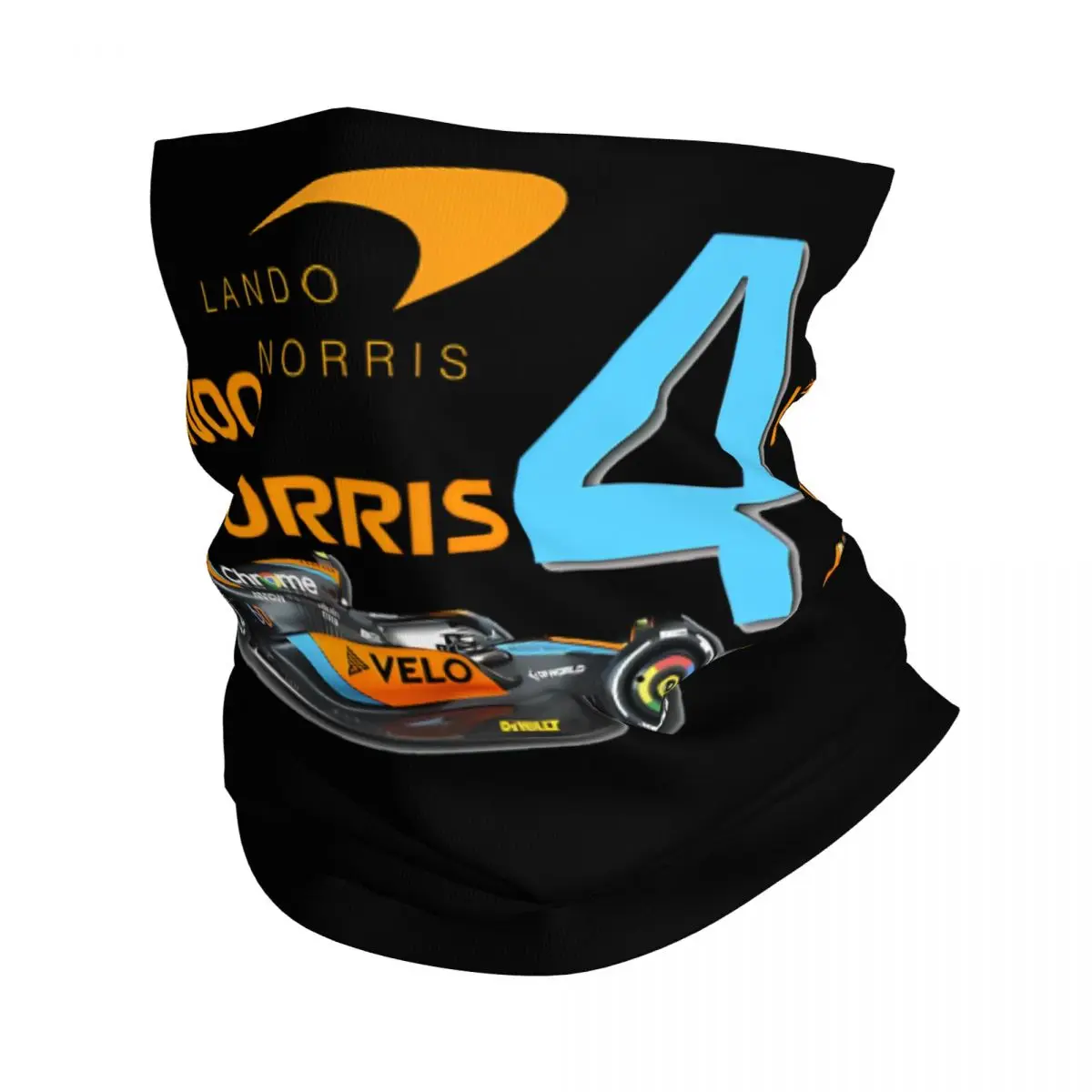 Marvelous Bandana Neck Cover Motorcycle Club Lando Norris 4 Face Mask Multifunctional Headwear Cycling Unisex Adult Breathable