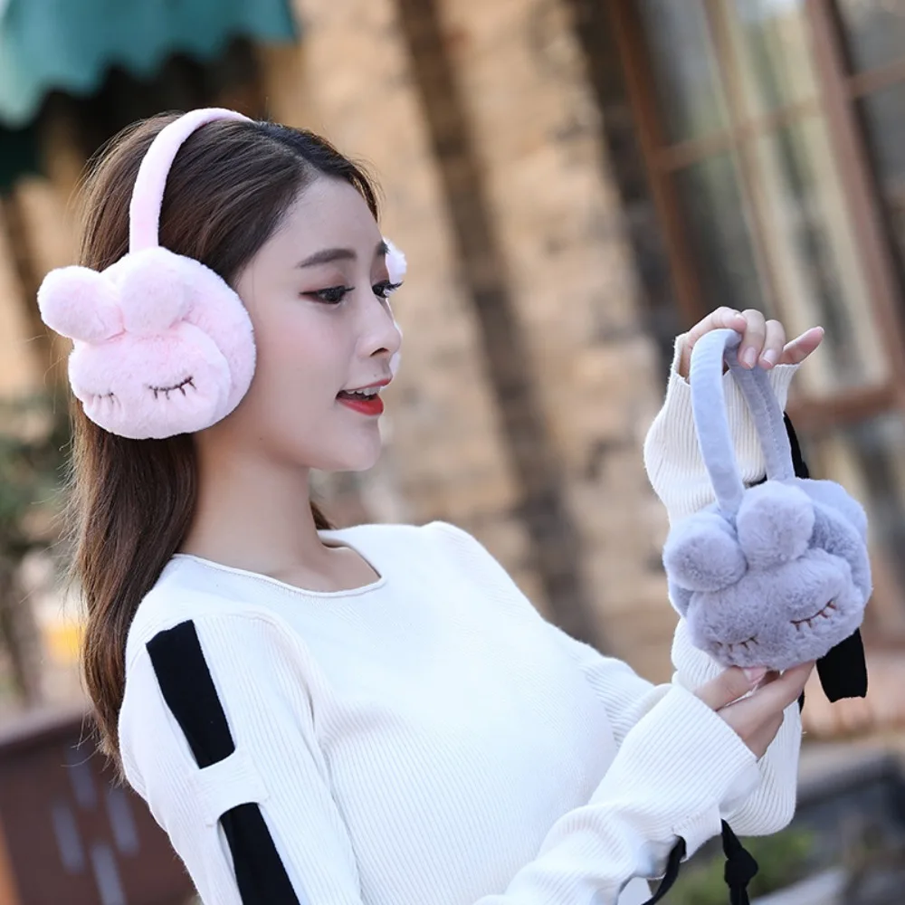 غطاء للأذنين جديد سميك للحماية من البرد في الشتاء الدافئ غطاء للأذنين غطاء للأذن كرتوني لتدفئة الأذن #1