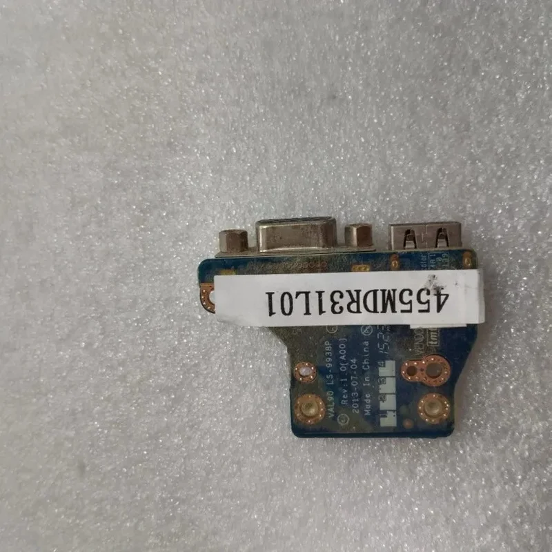 N+ New USB VGA IO Board LS‑9938P 028X5F for Dell Latitude E6440 Port Daughterboard