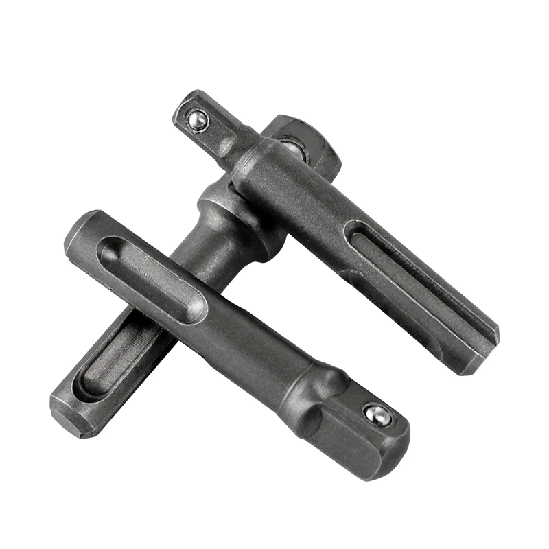 3 pz SDS Socket Driver Set Adattatore per punta da trapano 3/8 1/4 1/2 "Convertitore con codolo esagonale Trapano a percussione Martello Adattatore Strumenti