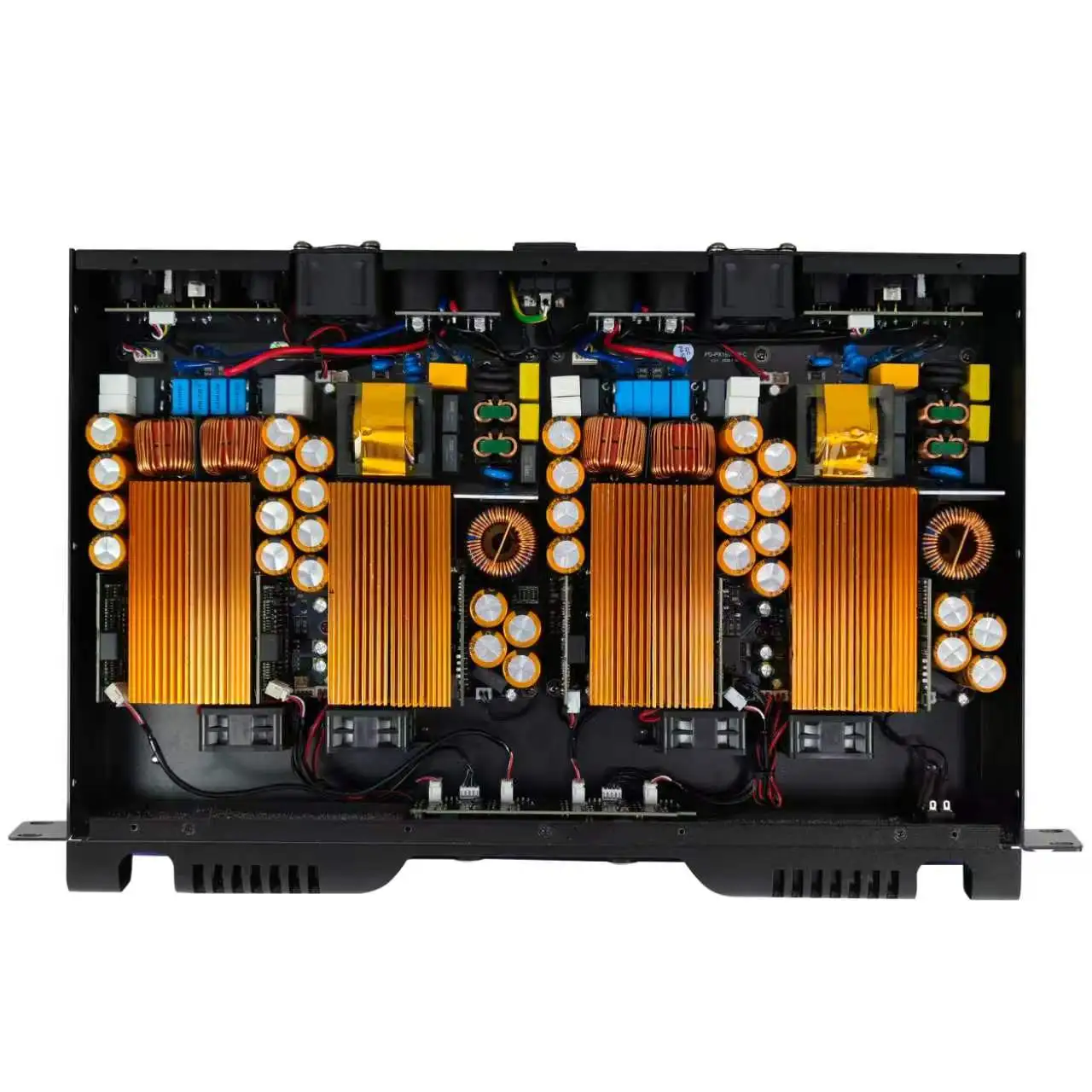 4*2000W 1U Digital Amplifier 2/4Channel Audio DJ Power Amplifier Stereo Sound System Pro Audio Speaker Class D Amplifier