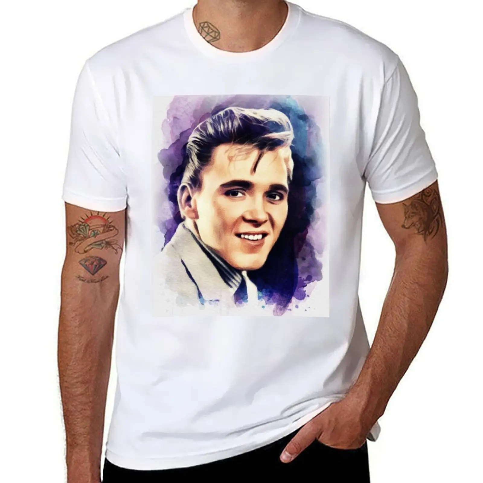 

Billy Fury, Music Legend T-Shirt t shirt personalised t shirts for man cotton T-Shirt