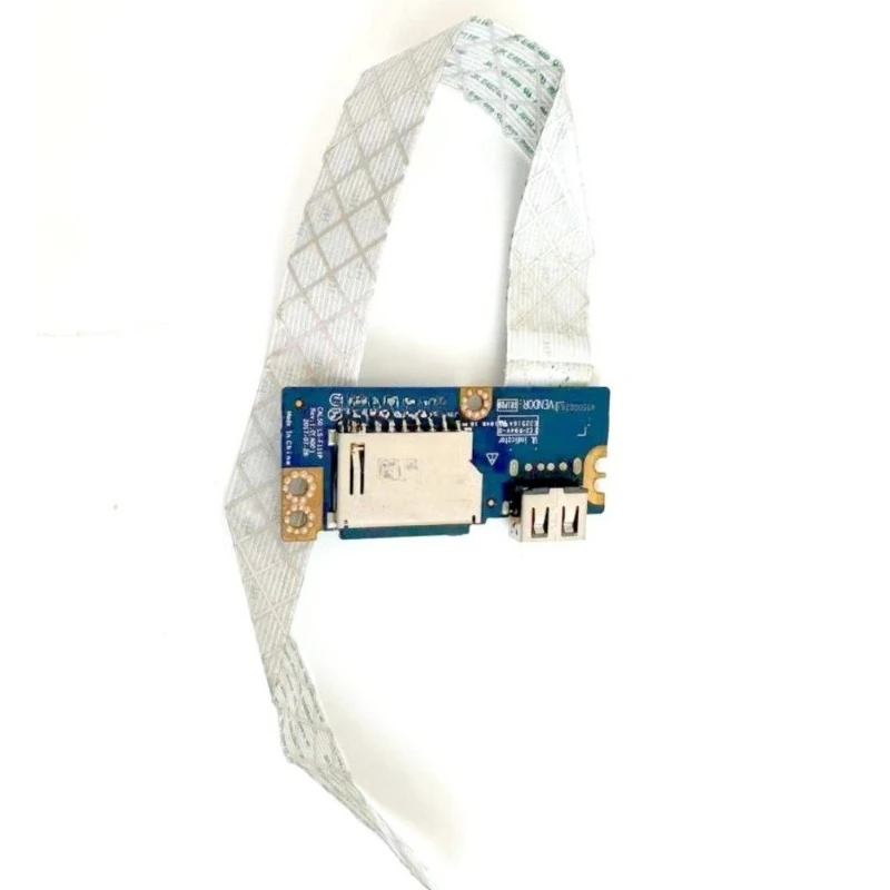 ... for Dell Inspiron 5570 5575 USB Small Board SD Card Board LS-F111P....