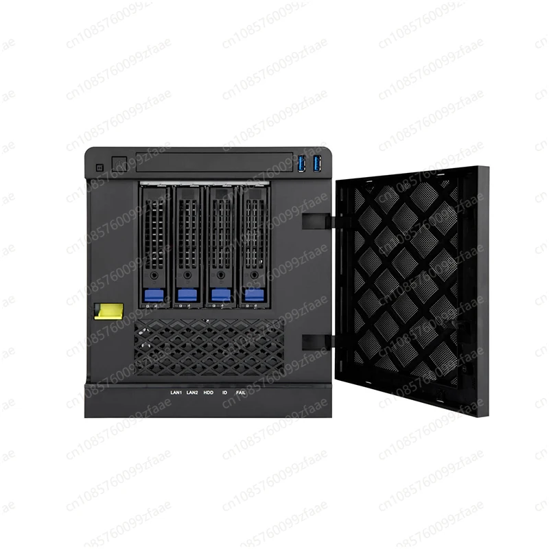 MS04 server NAS chassis itx main board four-bit expandable 6-bit hot swap DIY No power supply-