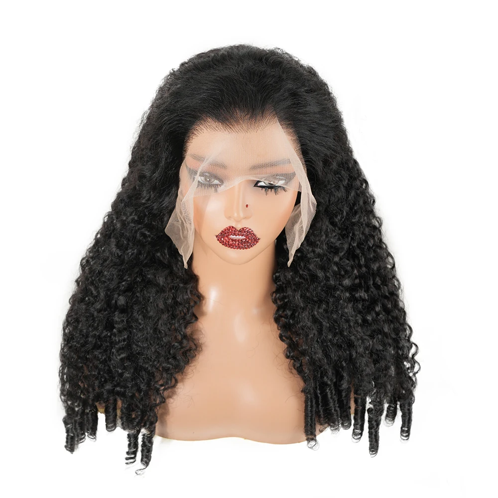 

10A Vietnamese Hair 7x6 Burmese Curly Human Hair Wigs 13X6 Hd Transparent Lace Front Wig Vietnamese Raw Human Hair 220% Density