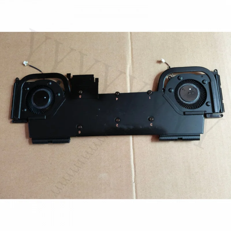 

Y Y Y New for MSI 14 AI Studio A1VFG heat sink fan RTX40 Seires 14K2