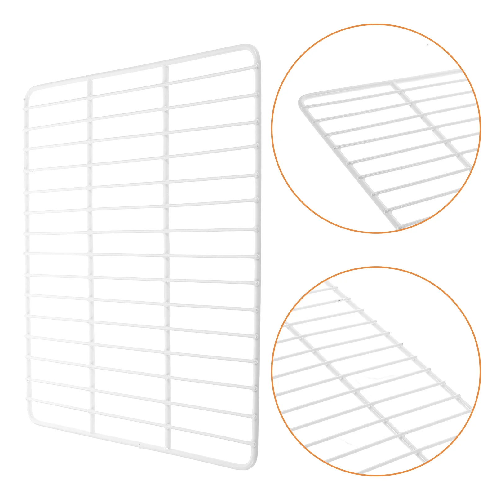 

Adjustable Freezer Refrigerator Wire Divider Organizer Shelf Space-Saving Mesh Separator For Retail Display