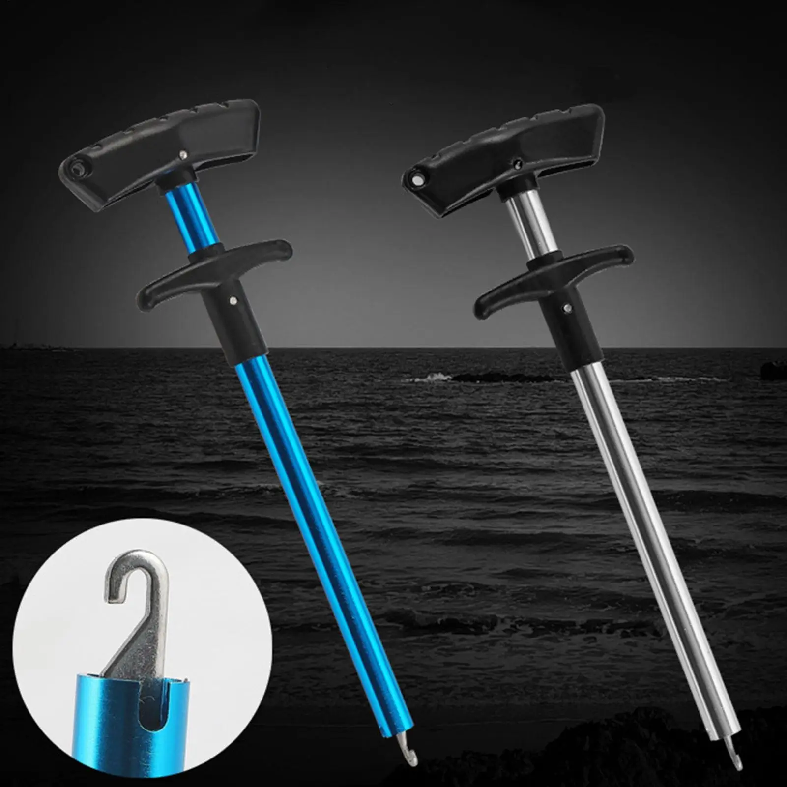 

T-shape Fish Hook Remover, Quick Release Dehooker for Catch and Release, Portable Fishing Tool for Saltwater Freshwater