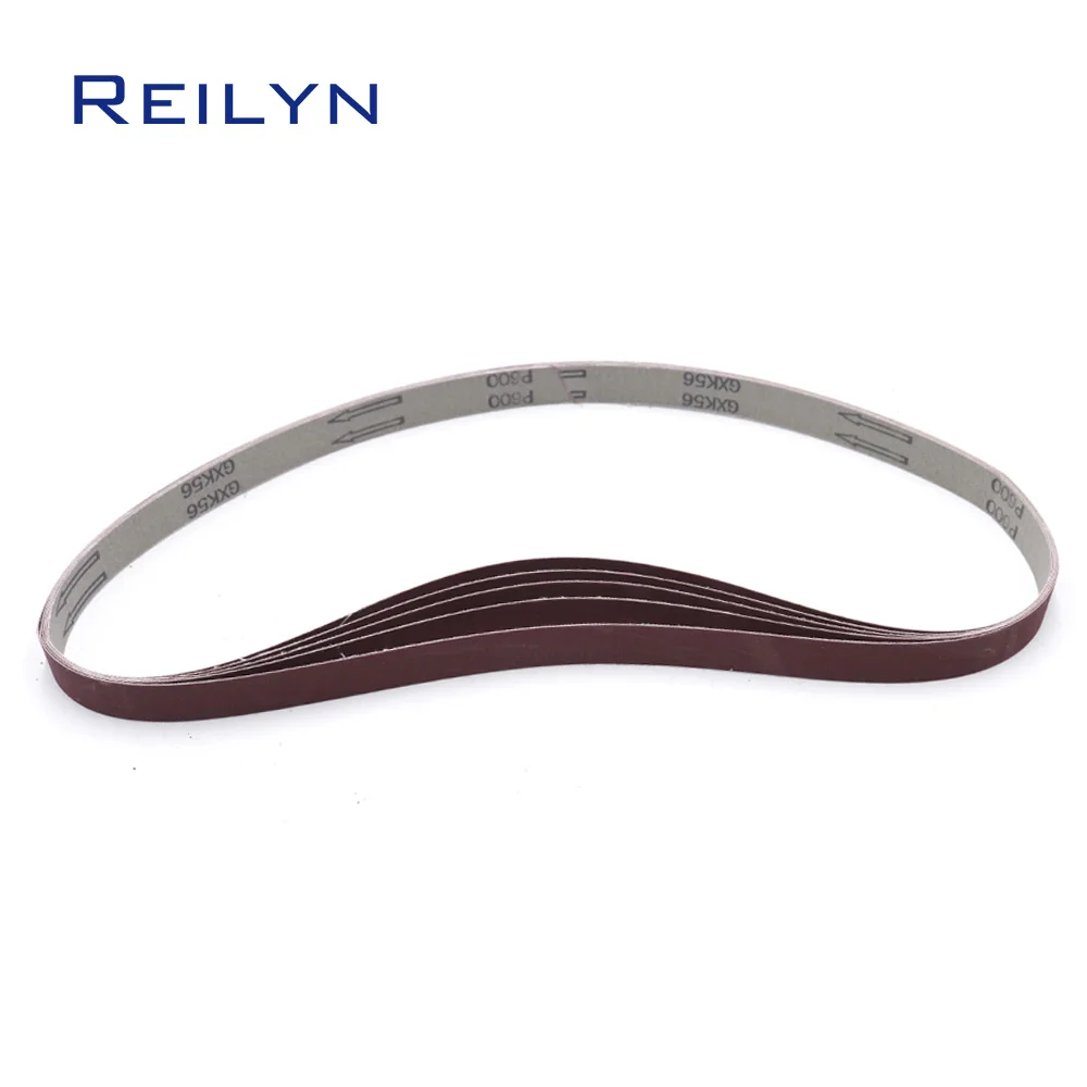 10 ชิ้น 1060x25 มิลลิเมตรเข็มขัดขัด grit40 - กรวด 600 Abrasive Belt Sander กระดาษทรายสําหรับเข็มขัด Sander เครื่องขัดเครื่องมือขัด