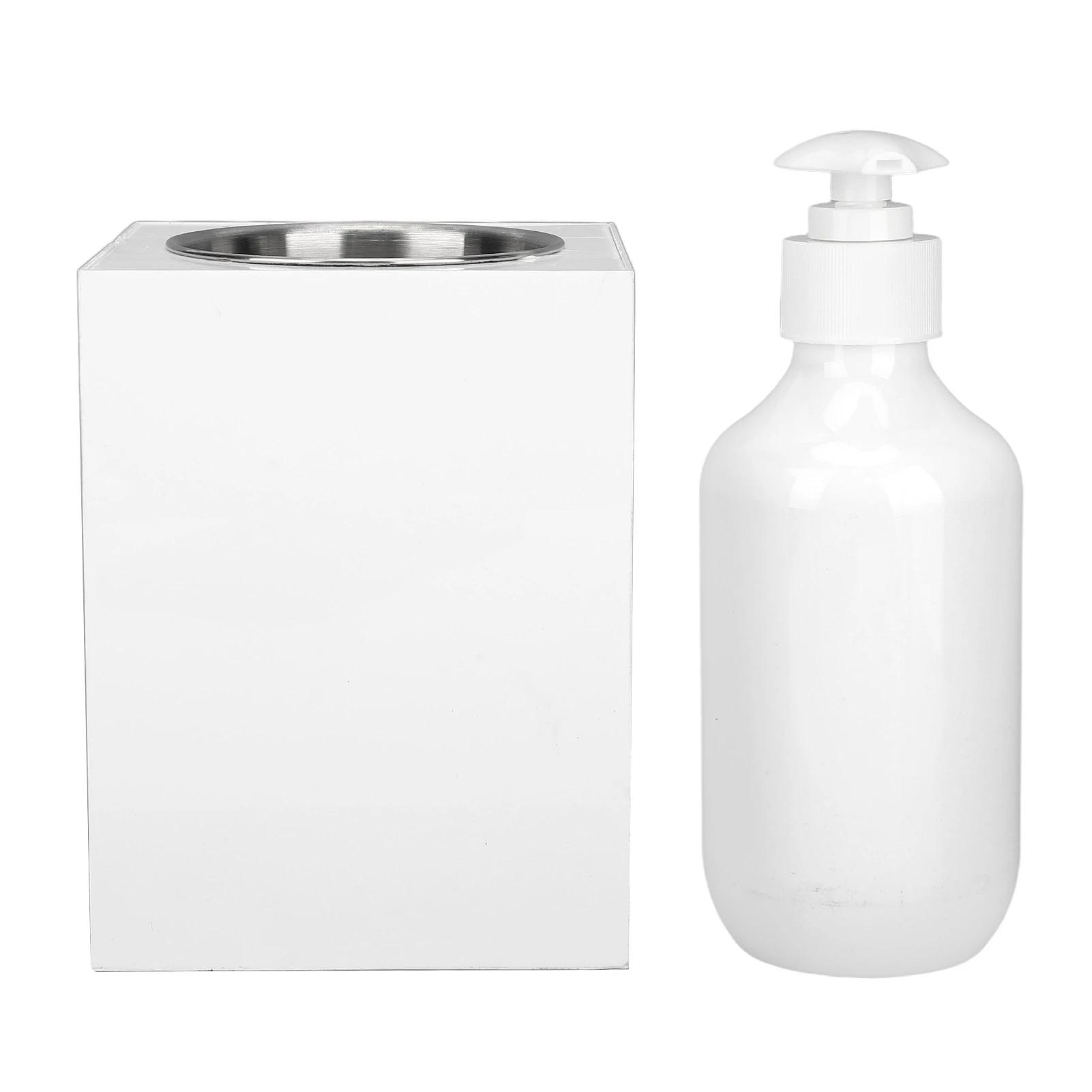 조절 가능한 알루미늄 합금 내부 라이너, 로션 크림 워머, 마사지 오일 히터, 단일 병, 빠른 가열 로션 워머 