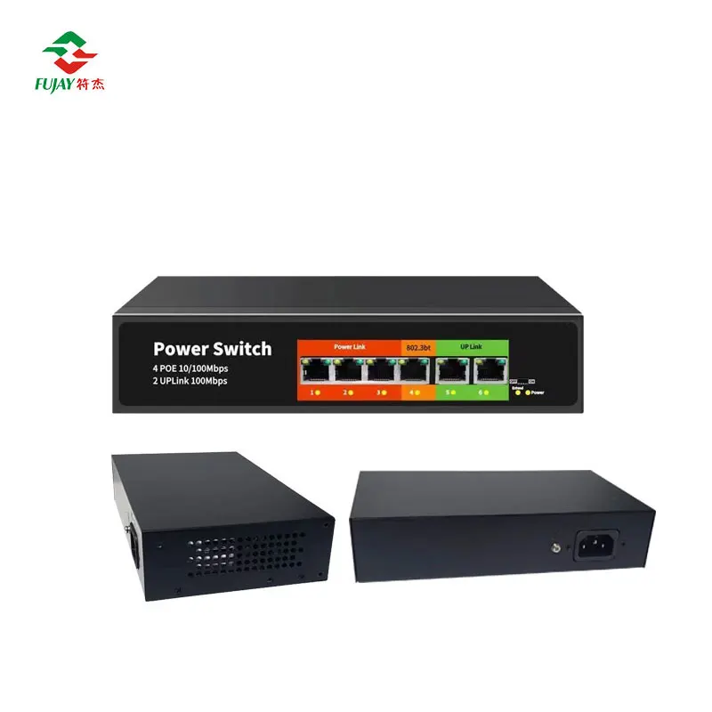 Сетевой коммутатор с 8 портами, 100 Мбит/с