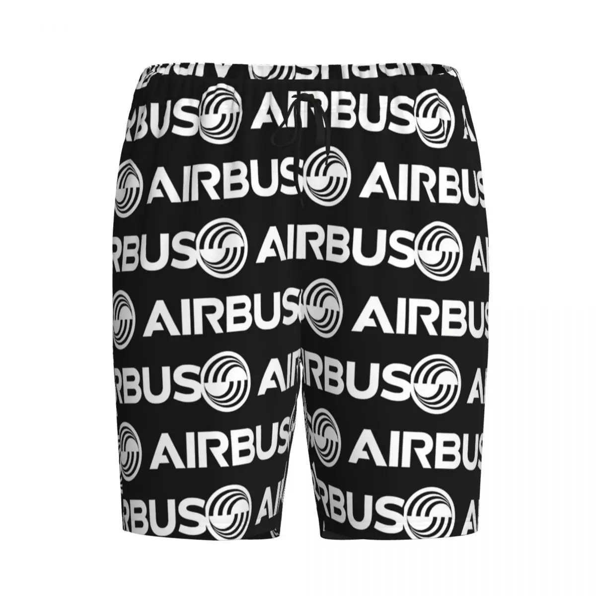 Custom Airbus Logo White Shorts Sleeping Pants Men Pajama Pants Lounge Sleep Sleepwear Bottoms